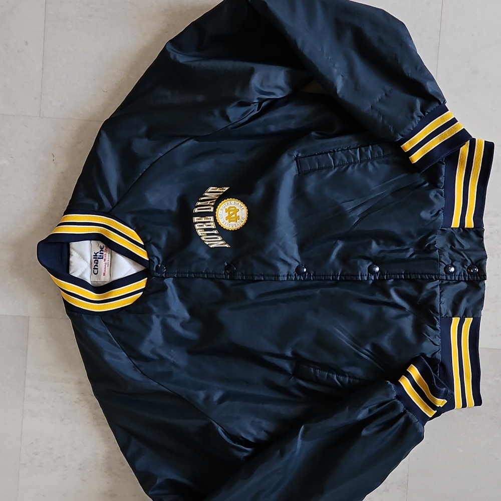 Vintage Chalk Line Notre Dame Jacket